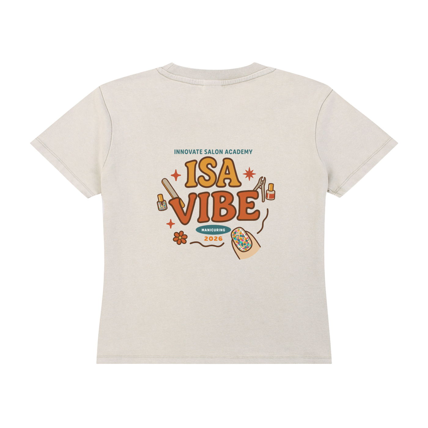 Women's Vintage Wash Drop T-Shirt - Manicuring
