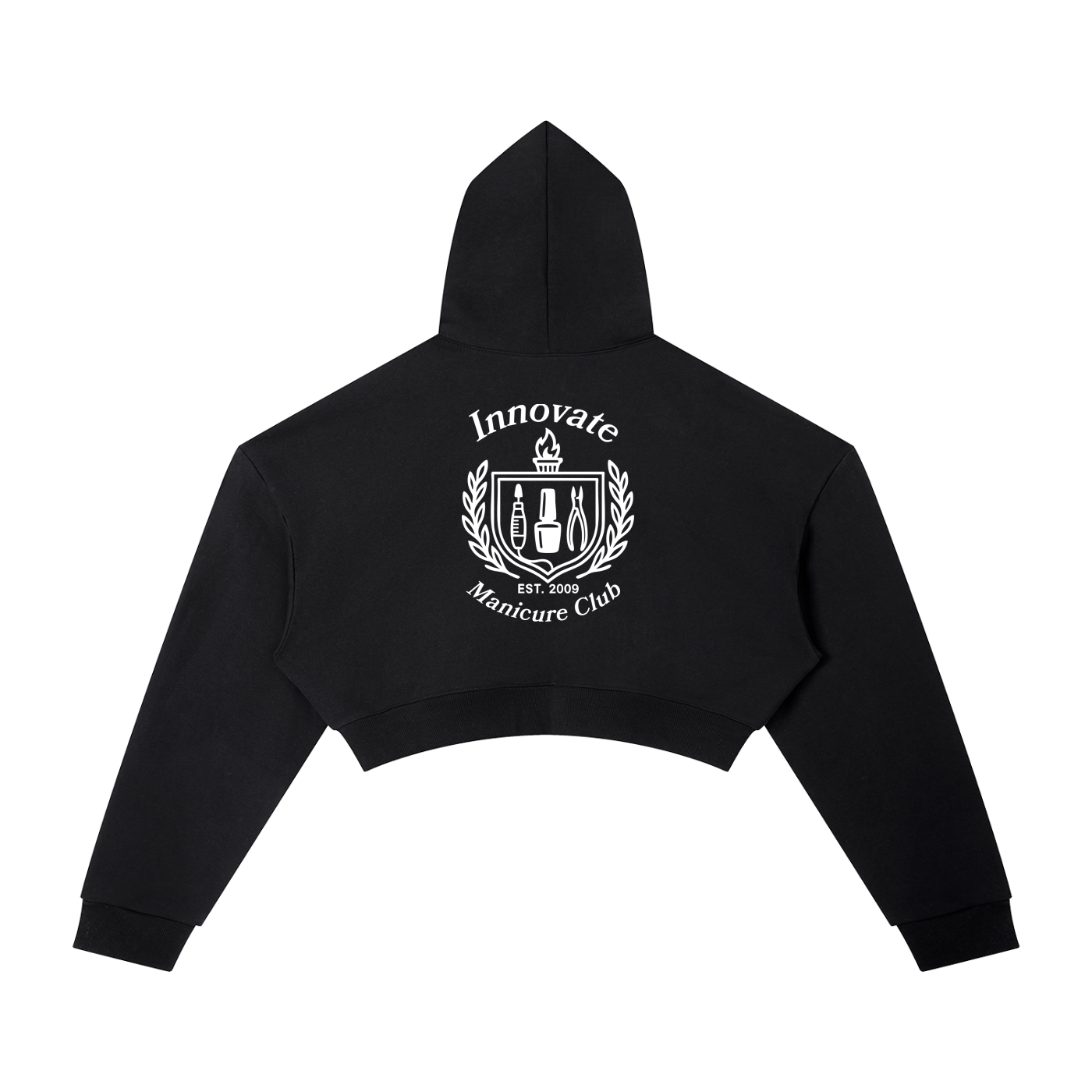 Essential Cropped Hoodie