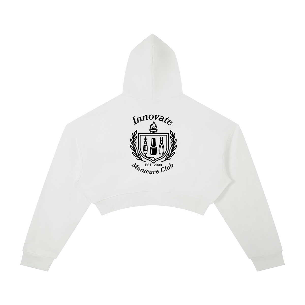 Essential Cropped Hoodie