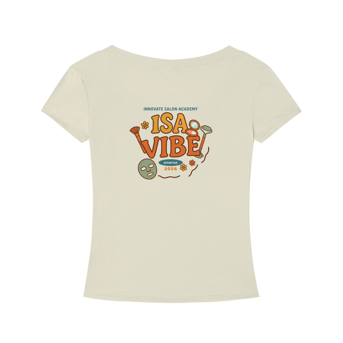 Women's Bodycon V-Neck T-Shirt - Esthetics