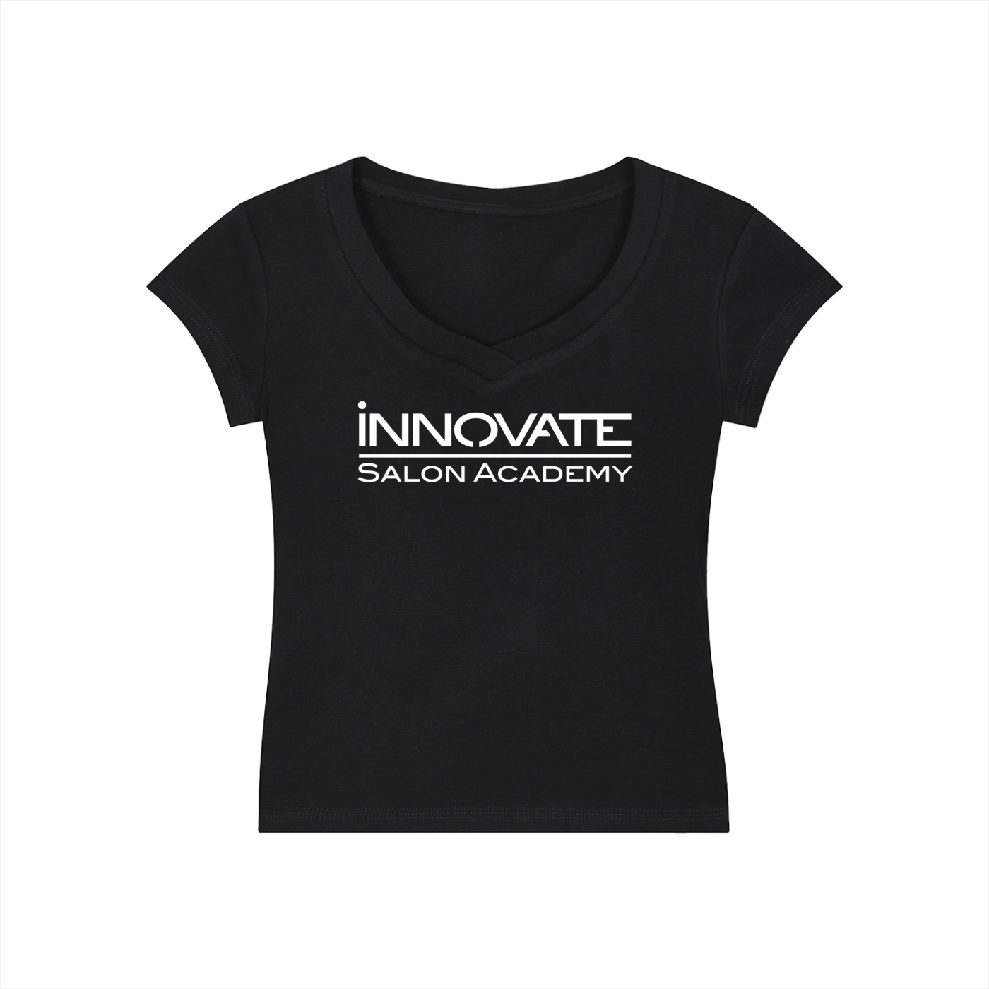 Essential V-Neck Bodycon T-Shirt