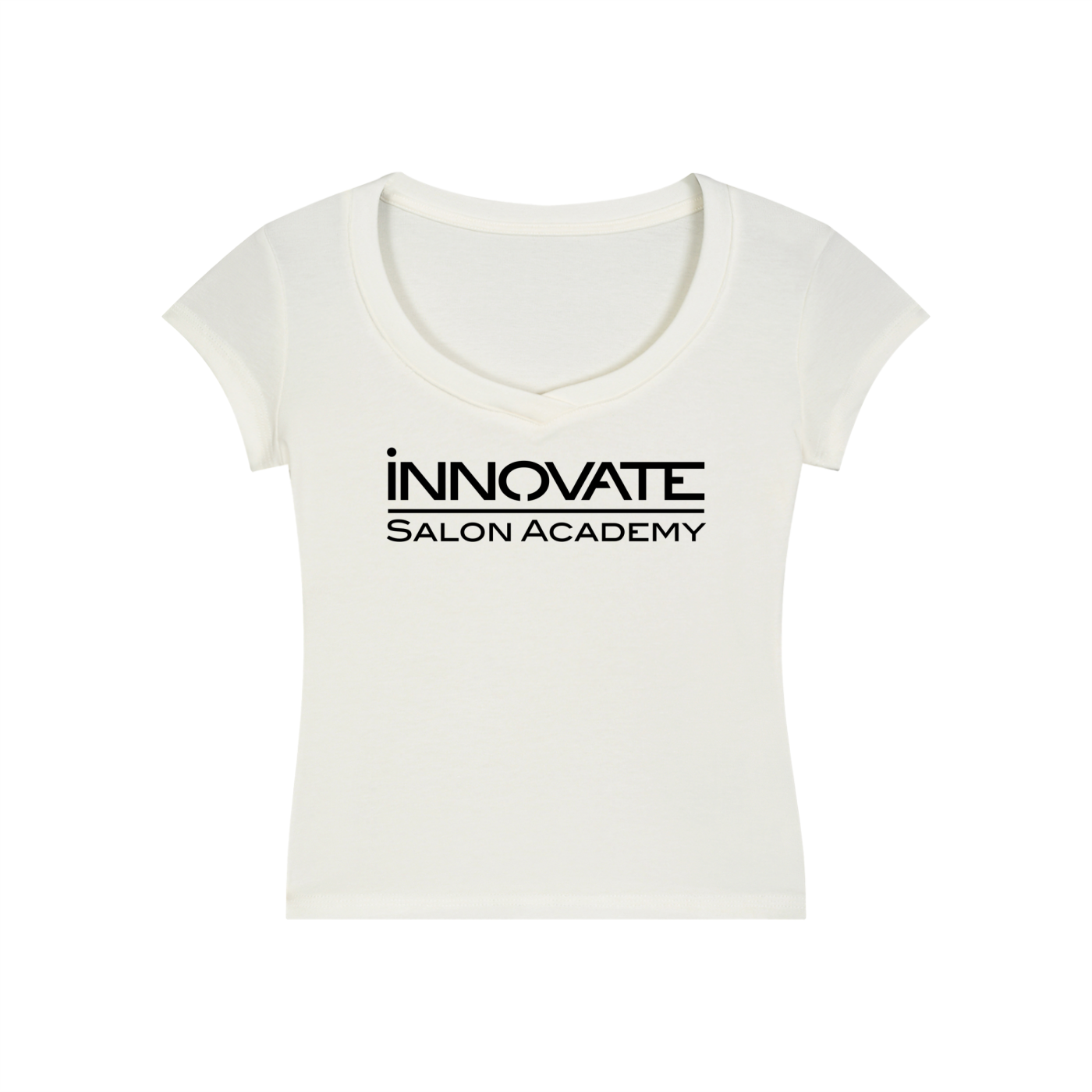 Essential V-Neck Bodycon T-Shirt