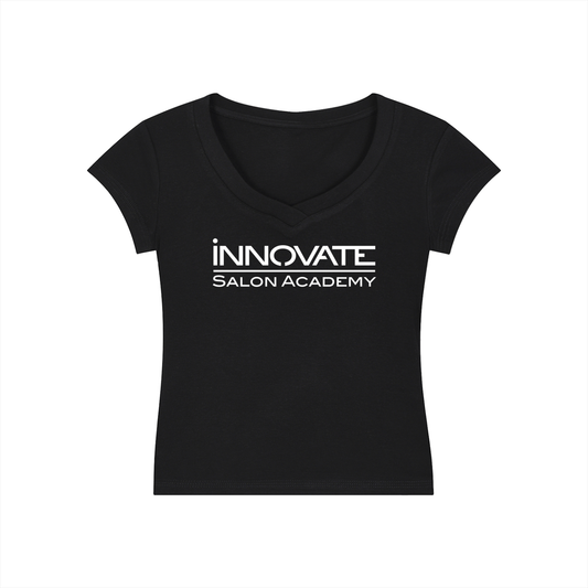 Essential V-Neck Bodycon T-Shirt