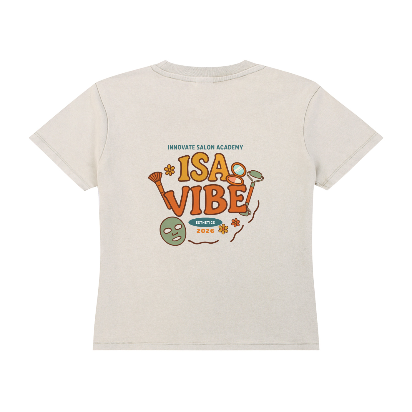 Women's Vintage Wash Drop T-Shirt - Esthetics