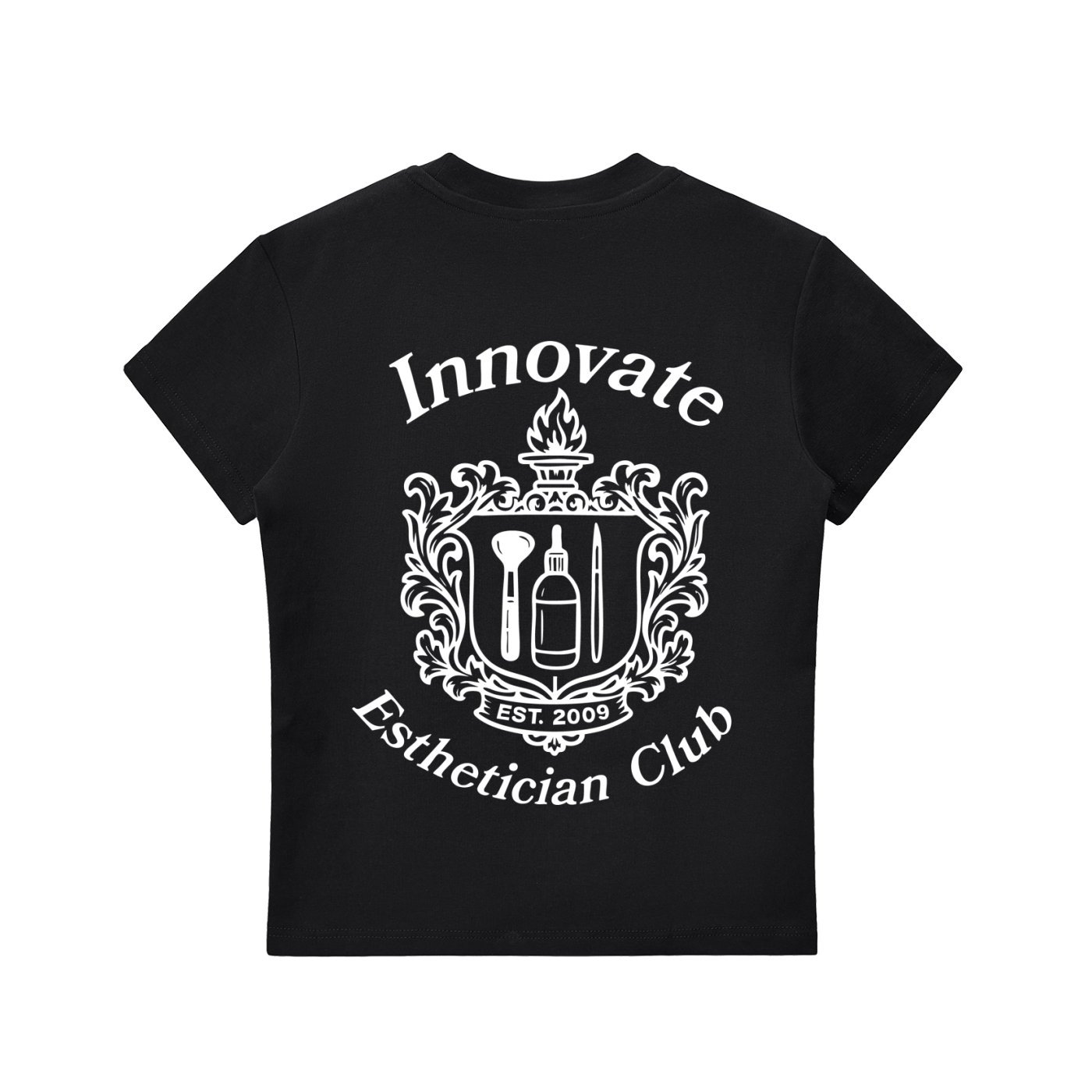 Esthetician Bodycon Crewneck T-Shirt